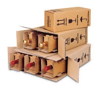 Caisse carton pour bouteille/s Poste/DHL/UPS