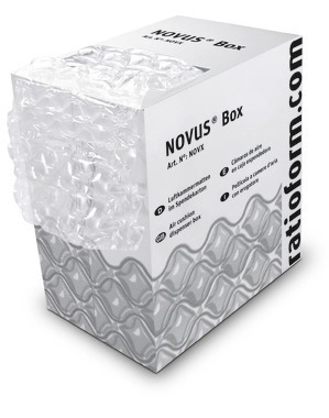NOVUS® Luftkammermatten in der Spendebox