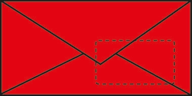 Enveloppes, format DIN long 4