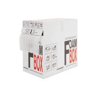 Film mousse FoamBox en boîte distributrice
