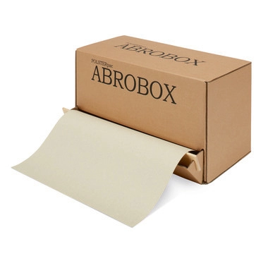 Graspapier-Packpapier terra in der Abrollbox 1
