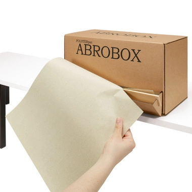 Graspapier-Packpapier terra in der Abrollbox 3